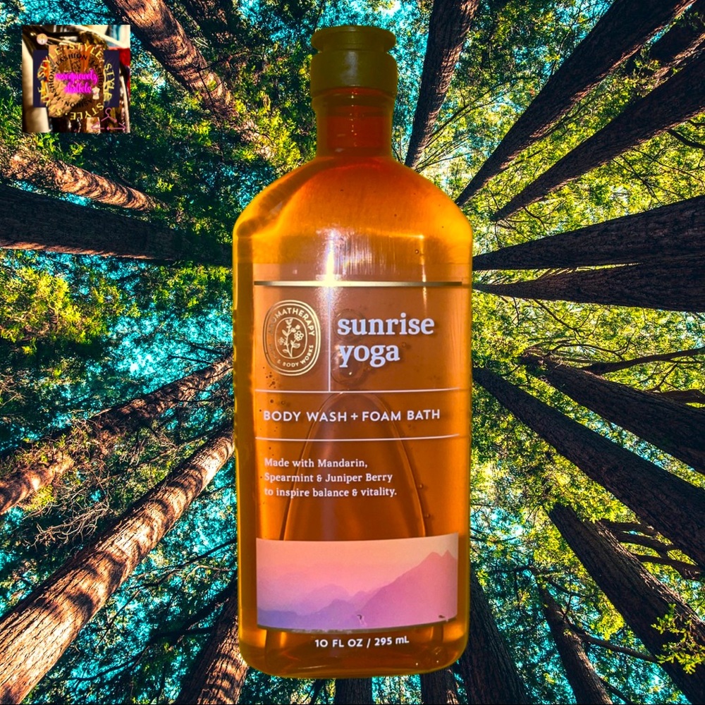 Bath & Body Works Sunrise Yoga Body Wash & Foam Bath!🌸🧼